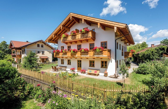 Holiday Apartment “Beim Paulfischer - Eckbankerl” Close to Chiemsee with Balcony & Terrace