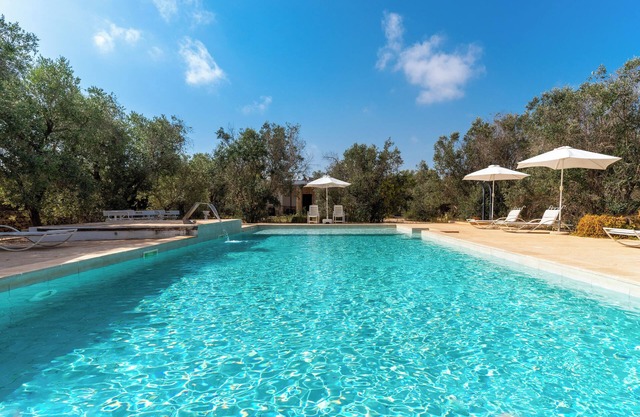 Holiday Apartment "Domus Mea Salento Arazzo Blu" with Shared Pool & Wi-Fi