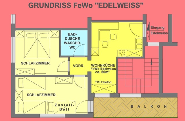 Holiday apartment - EDELWEISS - Appartements Lechner