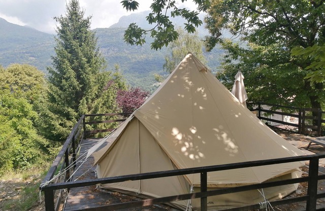 Holiday Apartment "Glamping C Selva Tenda Castagno" with Private Pool