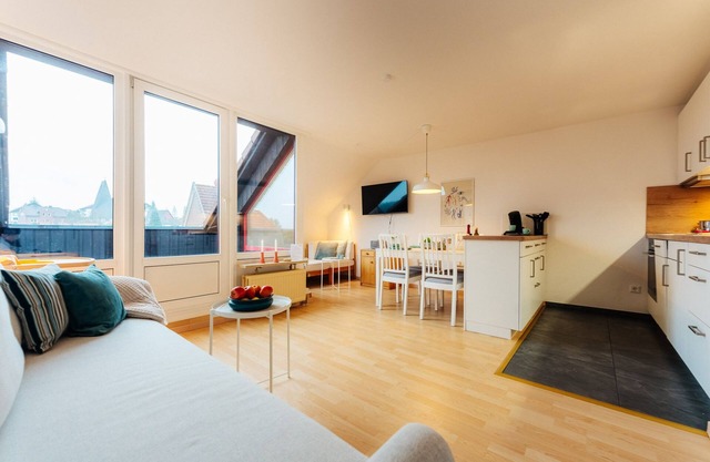 Holiday Apartment "Harzhygge" - modern attic apartment with balcony
