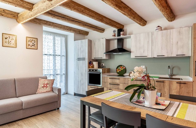Holiday Apartment 'L'Antica Corte Apt Angelina' with Mountain View, Balcony & Wi-Fi