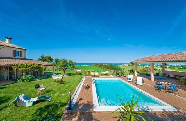 Holiday apartment San Costanzo for 1 - 6 persons with 3 bedrooms - Twin house