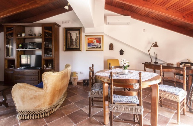 Holiday Apartment 'Mansarda Grazia' with Sea View & Private Terraces