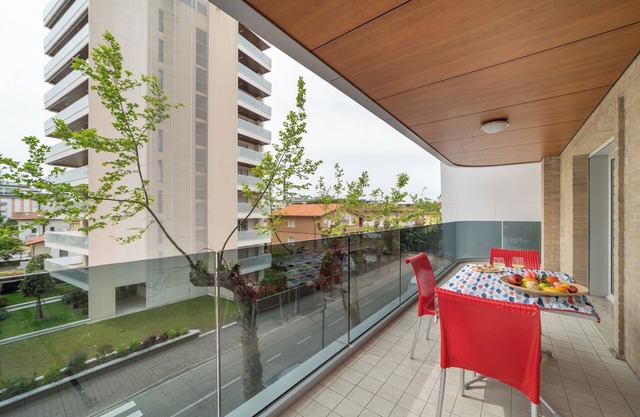 Holiday apartment mit Balkon