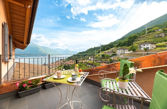 Holiday Apartment "Orchidea Terrazzo Sul Tetto" with Balcony, Shared Pool & Wi-Fi