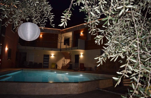 Holiday apartment with terrace and pool