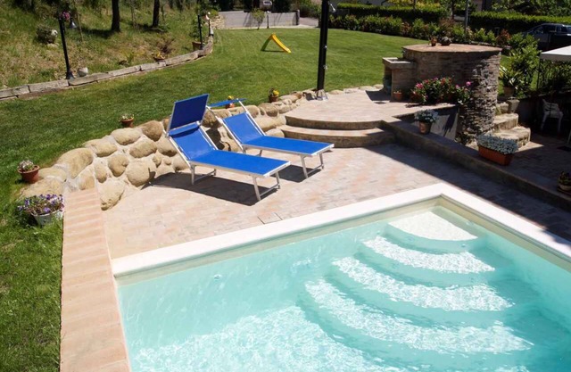 Holiday apartment with pool