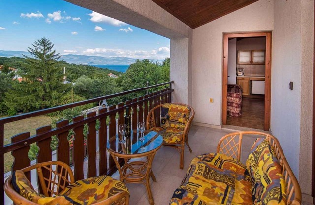 Holiday apartment with a nice balcony