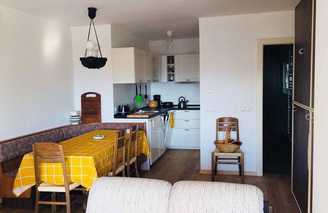 Holiday apartment with a view of the Dolomites