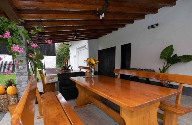 Holiday apartment with children's playground