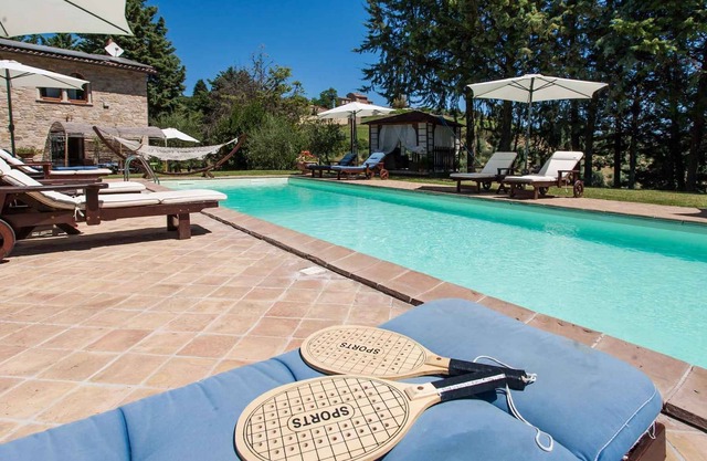 Holiday apartment with air conditioning in country style