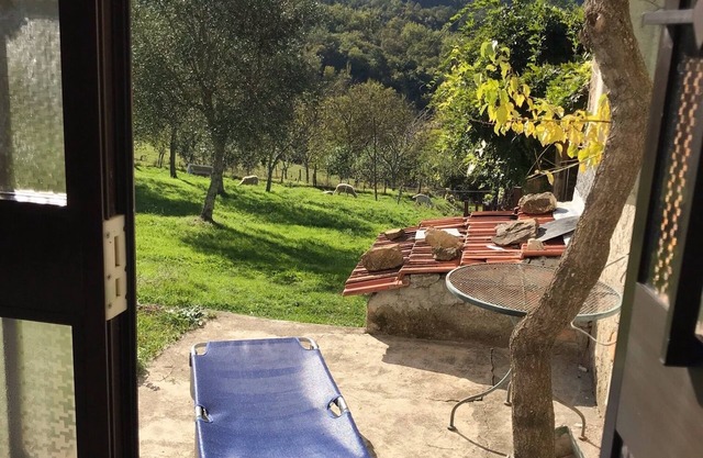 Holiday chalet with pergola and garden