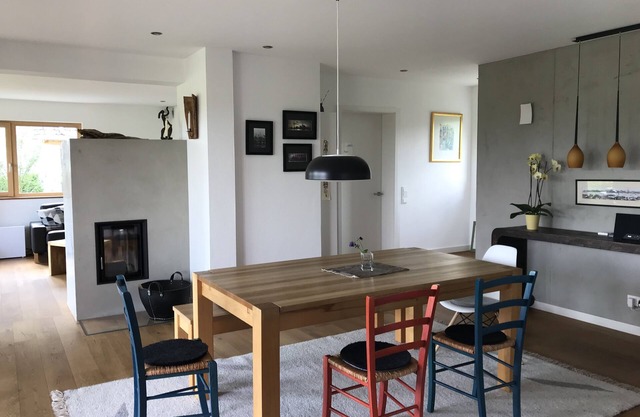 Holiday home with mountain views, garden and terrace