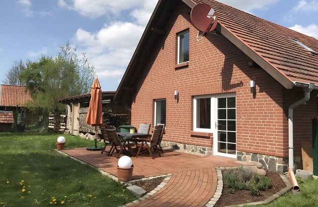 Holiday Home 'Hobbyhof Bei Plau Am See' with Private Terrace, Private Garden and Wi-Fi