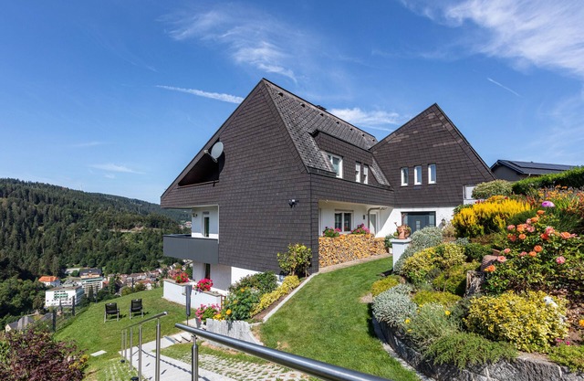 Holiday Apartment Triberg-Blick with Mountain View, Terrace and Wi-Fi