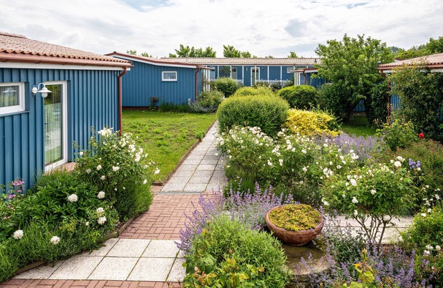 Holiday flat 'Möve ABA Apartment 22' with sea view, communal garden and WiFi