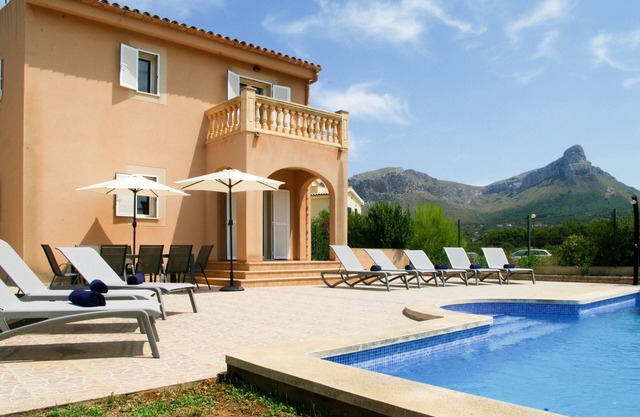 Holiday Home "Dones D'Aigua" with Sea View, Mountain View, Balcony, Terrace & Pool