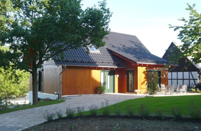 Holiday home waterfall