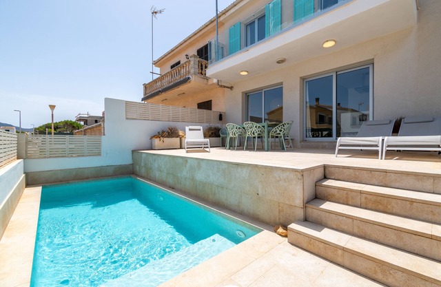 Holiday Home 'Casa Olivera De Farrutx' with Sea View, Private Pool and Wi-Fi