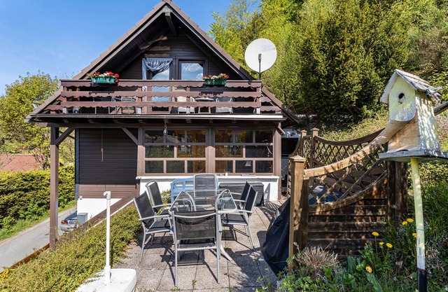 Holiday Home 'Haus Waldesruh' with Private Terrace, Balcony and Wi-Fi