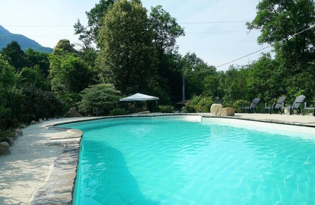 Holiday home in a former mill from the 18th century. With 10 000 m�� of land and pool