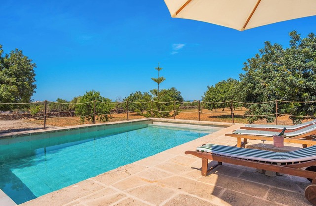 Holiday Home "Son Sunyer" with Mountain View, Pool, Garden, Balcony & Terrace