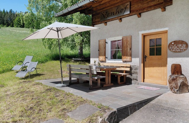 Holiday Home 'Waldchalet Ödenhof' with Mountain View, Private Garden and Wi-Fi