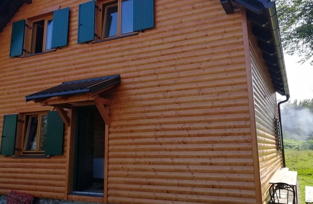 Holiday house Laura - wooden house: - Dreznica, Continental Croati, Croatia