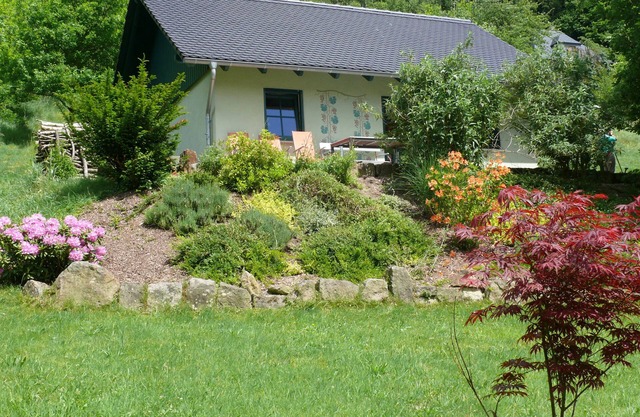 Holiday house on the sunny slope