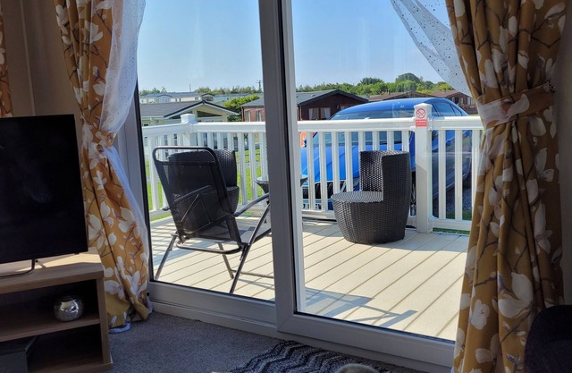 Holiday lodge with all park amenities