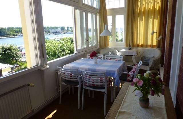 Holidaying like Buddenbrooks - 180 ° Baltic Sea and Trave panorama