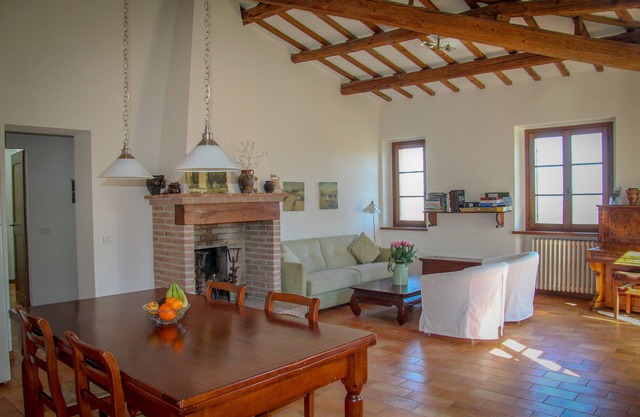 Holidays on an ecological farm, in the apartment Quercia