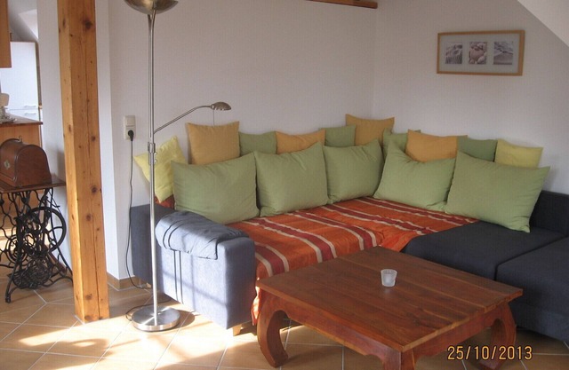 Holidays with the winegrower - bright 65m² apartment below the Pillnitz vineyards