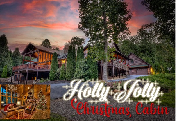 🌲HOLLY JOLLY CHRISTMAS CABIN, 9 KINGS! 6700 SF, 9 BDR, 8 BATHS!🌲