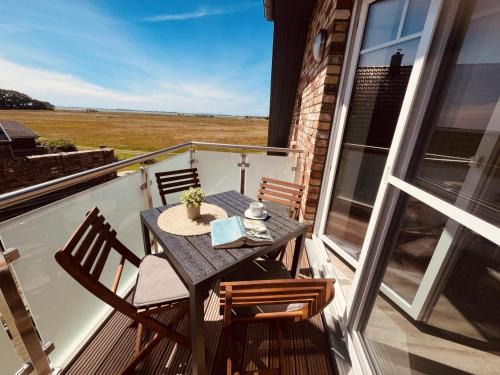 Holmblick - Boddenblick, Balkon, 2 Schlafzimmer, 4 Personen