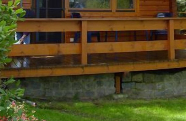 Holzhaus 60 qm mit Garten, 2 Schlafzimmer für Max. 3 Personen