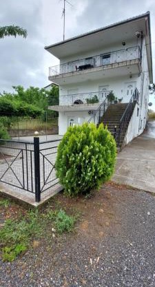 Home garden and big parking