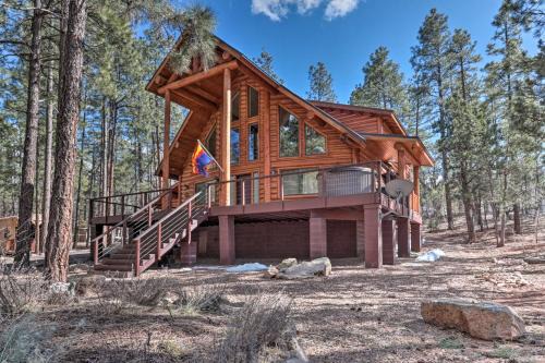 Home on 1 Acre with Wraparound Deck in Lakeside!