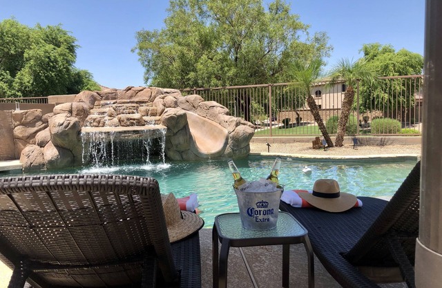 Home with Resort Backyard | Pool & Spa | Waterslide | Basketball Court