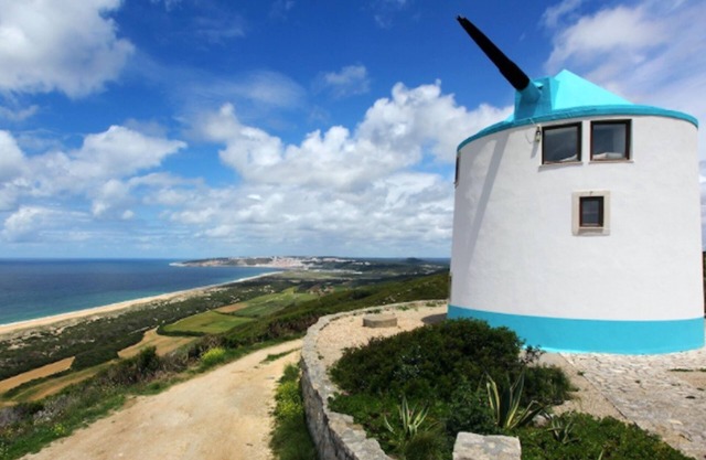 Homerez - House 1 km away from the beach for 5 ppl. with sea view at Nazare