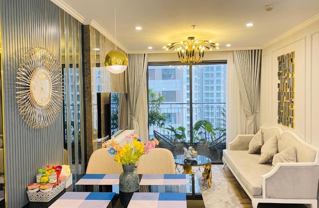 Homestay 2 phòng ngủ nội thất tân cổ điển Luxury