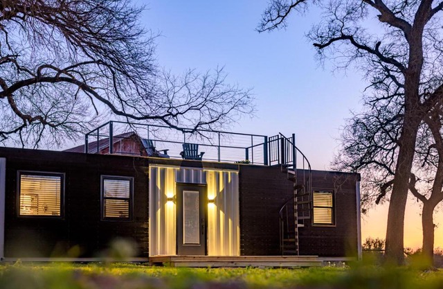 Hot Tub! The Blue Ridge Luxury Container Home