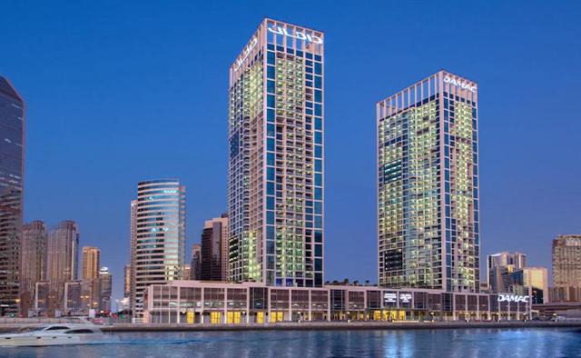 hotel Apartment - studio in Dubai Business Bay direct on the water canal - 1km from Downtown & Dubai Mall - 1101