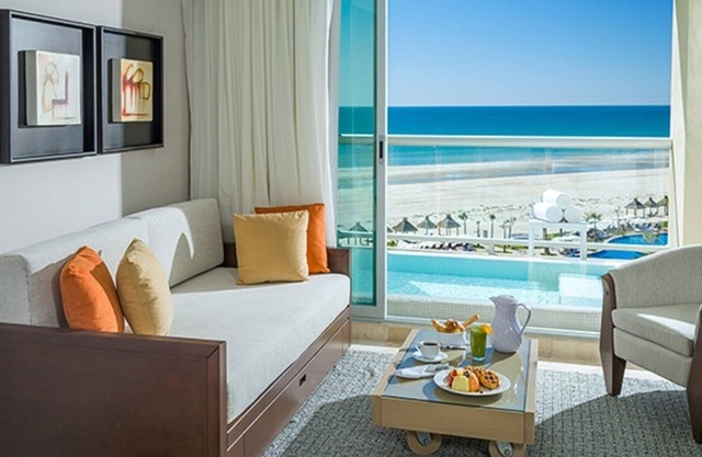 Hotel room on the beach at Puerto Penasco, Gulf of California