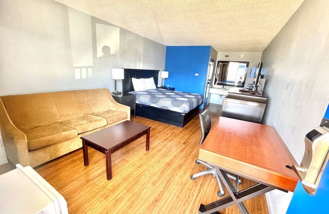 Hotel Room With King Bed