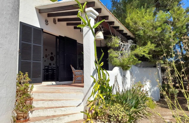 House 200m from the sea with large terrace, sea views, air conditioning, garden, max 6 pax