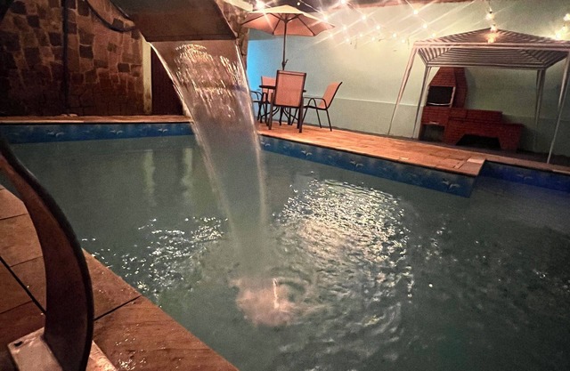 House 3 bedrooms pool barbecue garage garden 800 meters from the beach 🏖️