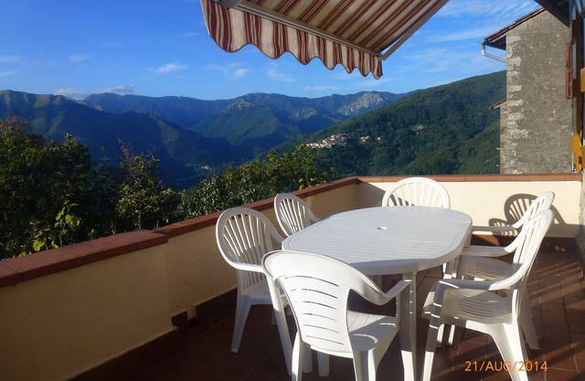 House In Brandeglio Near Spa Town Of Bagni Di Lucca, Tuscany, Italy
