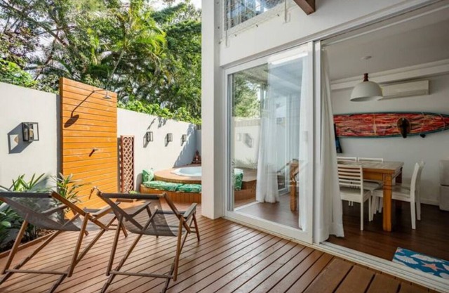 House in front of Praia Mole